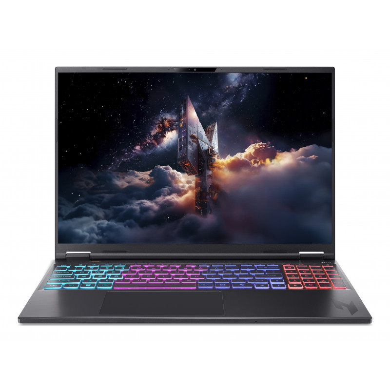 Acer Nitro 16S AI AN16S-61-R8D8 žaidimų nešiojamas kompiuteris, 16 colių WQXGA IPS 180Hz, AMD Ryzen AI 9 365, 32GB DDR5, 1TB SSD, GeForce RTX 5060 8GB, Be operacinės sistemos