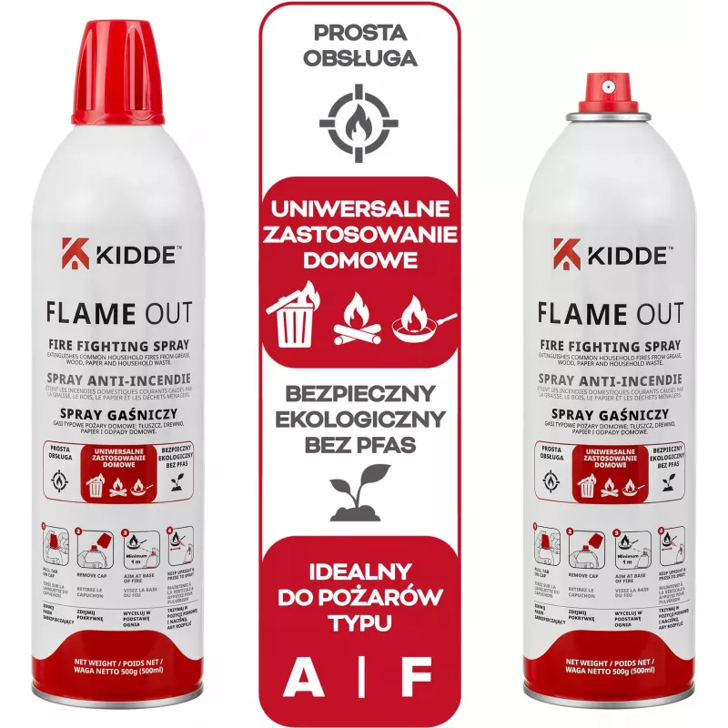 Kidde KFS-500 Flame Out gaisro gesinimo purškalas 500 ml