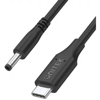 UNITEK USB-C į DC maitinimo laidas, skirtas Lenovo, 65W, 1,5m, juodas