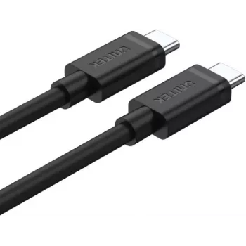 UNITEK USB-C į USB-C laidas 3m - Juodas - USB 3.2 Gen 2 10Gbps 100W PD