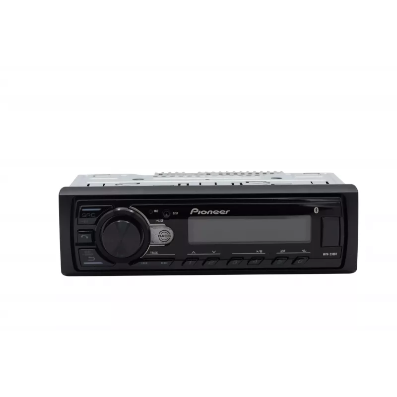 Pioneer MVH-230BT Mechafree Bluetooth automagnetola su USB ir AUX