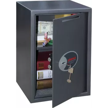Phoenix Vela Home Office SS0804KD seifas nuo įsilaužimo, 51 l, metalinio grafito spalvos