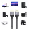 Wozinsky HDMI 2.1 8K laidas, 1 m, sidabrinis (WHDMI-10)