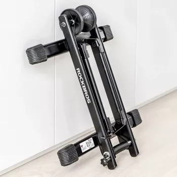 ROCKBROS Sulankstomas Dviračio Stovas - Juodas, Universalus 20-29 colių Ratams, 25 kg Talpa