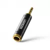 UGREEN 3,5mm į 6,35mm Garso Adapteris (Kištukas į Lizdą) Pilkas AV168