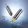 UGREEN 3,5mm į 6,35mm Garso Adapteris (Kištukas į Lizdą) Pilkas AV168