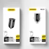 Dudao R3MAX 48W QC PD Mini automobilinis įkroviklis – juodas