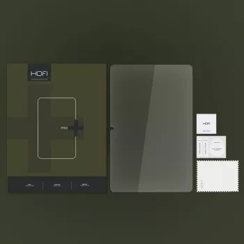 Hofi Glass Pro+ Grūdinto stiklo ekrano apsauga, skirta Samsung Galaxy Tab S9 FE 10,9 inch X510/X516B - Juodas rėmelis