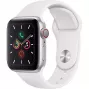 “Apple Watch Series 5 GPS Silver 44mm Aluminium Sport Case White”