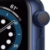 Apple Watch Series 6 GPS, 40mm Aluminium Case with Deep Navy Sport Band Blue