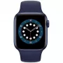 „Apple Watch Series 6 GPS, 44mm Aluminium Case with Sport Band Deep Navy“