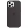 Apple Silicone Case with MagSafe, skirta iPhone 12 Pro Max 6,7 inch – juoda (MHLG3ZE/A)
