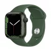 Apple Watch Series 7 GPS, 41mm Green Aluminium Case with Sport Band - Regular Clover