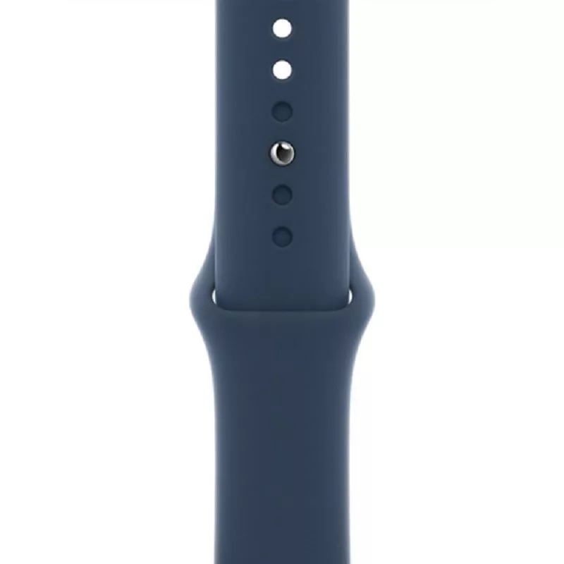 “Apple Watch Series 7 GPS, 41mm Blue Aluminium Case with Sport Band - Regular Abyss Blue”