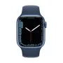 “Apple Watch Series 7 GPS, 41mm Blue Aluminium Case with Sport Band - Regular Abyss Blue”