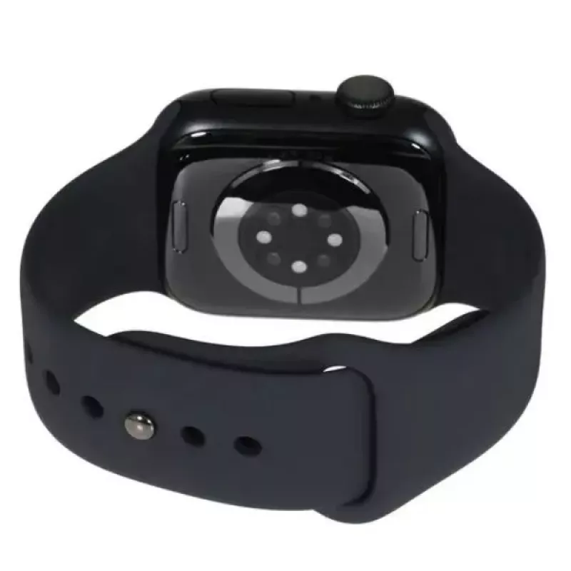 Apple Watch Series 8 GPS 41mm Midnight Aluminium Case with Midnight Sport Band - Regular