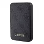 Guess Power Bank MagSafe 5000mAh 4G PU Black