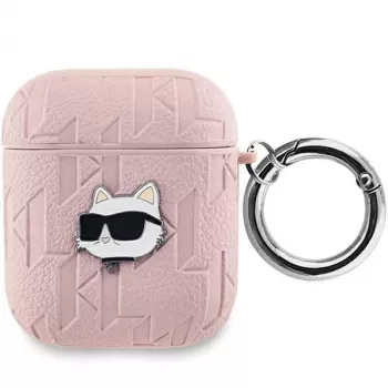 Karl Lagerfeld Ikonik Saffiano Back Cover, skirta Apple iPhone 14 Pro Max – rožinė