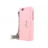 Apple Quilted Clutch Silicone Case for iPhone 6 Pink