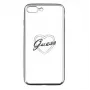 Guess Apple iPhone 7 Plus / 8 Plus Apple Heart TPU Case sidabrinis