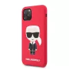 Karl Lagerfeld Iconic Body Cover, skirta Apple iPhone 11 Pro – Raudona