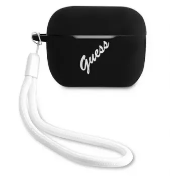 Guess Apple AirPods Pro Cover Silicone Vintage Black