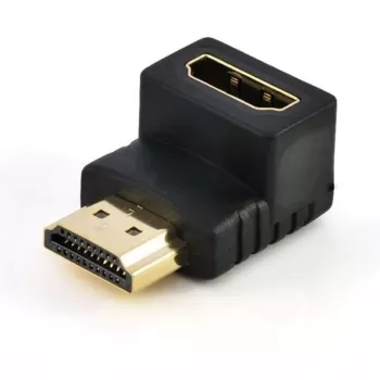 Hama High-Speed HDMI kampinis adapteris, kištukas – lizdas, 270°