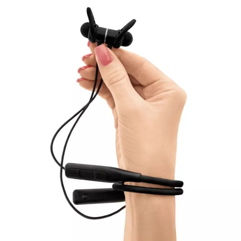 Elari Gnooshi belaidžiai ausinukai (True Wireless Stereo), juodi