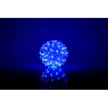 iLike Bumba ar puķēm RS-208 50LED D-11cm Blue