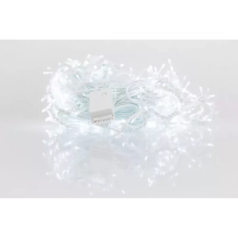 iLike RS-100W 100 LED 5m Baltos LED girliandos IP44