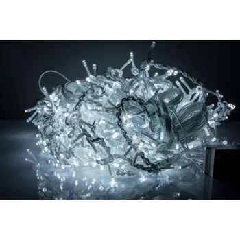 iLike RS-100W 100 LED 5m Baltos LED girliandos IP44