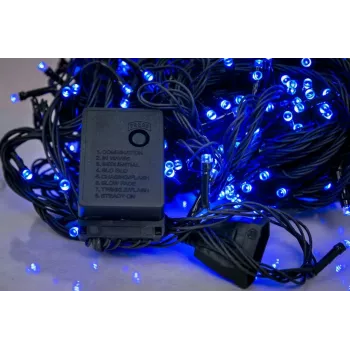 iLike Kalėdinė šviesos girlianda 300LED RS-113 20m mėlyna