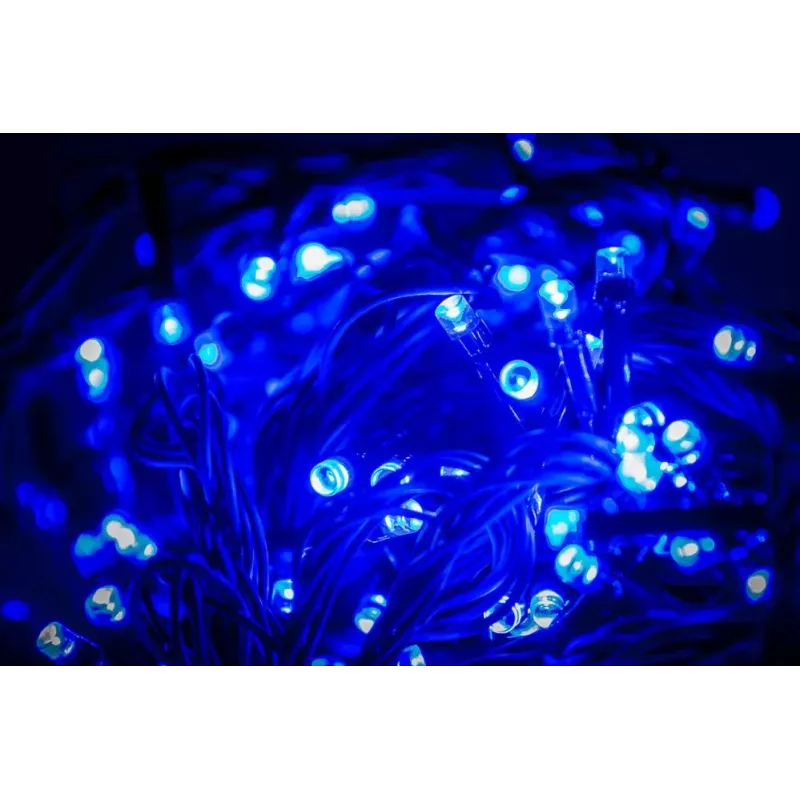 iLike Kalėdinė šviesos girlianda 300LED RS-113 20m mėlyna
