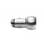 Evelatus Universal Car Charger ECC01 2USB Port 3.1A su Nerūdijančio Plieno Gelbėjimo Įrankiu Sidabrinis
