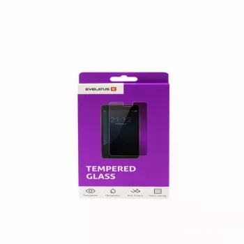 EVELATUS Grūdinto stiklo apsauga Samsung Galaxy S7 Edge G935 lenktam 3D kraštui Juoda