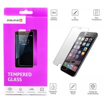 EVELATUS Grūdinto stiklo apsauga Samsung Galaxy S7 Edge G935 lenktam 3D kraštui Juoda