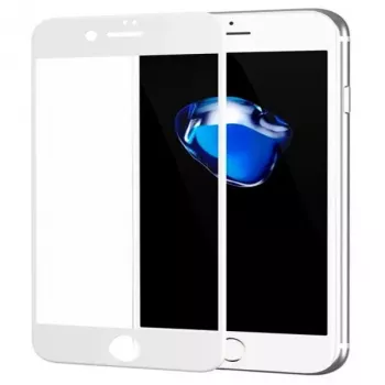 EVELATUS Apple iPhone 7/8/SE2020/SE2022 2.5D Full Cover Japan Glue Glass Anti-Static White Screen Protector