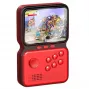 „GameBox M3“ 16 bitų nešiojama retro žaidimų konsolė su 900 žaidimų, 3 colių HD LCD / TV RCA laidu, raudona