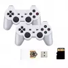 “GameBox HY00 64bit Retro 20K Game 4K HDMI Stick Console / Android Box su 2 belaidžiais valdikliais Baltas”