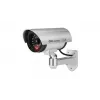iWear IR1 Dummy CCTV Security Camera su Mirksinčia Raudona Lempute, 2x AA Baterija, Sidabrinė