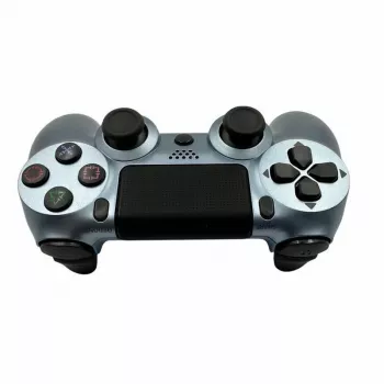 „GameBox P4“ belaidis vibracijos Bluetooth valdiklis, skirtas PlayStation 4 / PC / TV / TV Box, mėlynas perlamutrinis