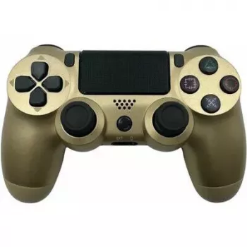 GameBox P4 Wireless Vibration Bluetooth Controller for PlayStation 4 / PC / TV / TV Box Gold