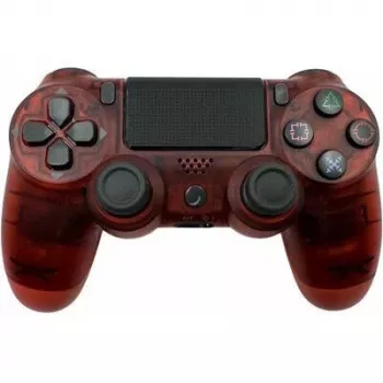 GameBox P4 Wireless Vibration Bluetooth Controller for PlayStation 4 / PC / TV / TV Box Transparent