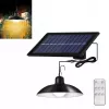 Elight Garden Decor saulės baterija maitinama IP65 LED Solo pakabinama lempa (14,8x6,4 cm) su tamsos jutikliu ir nuotolinio valdymo pultu
