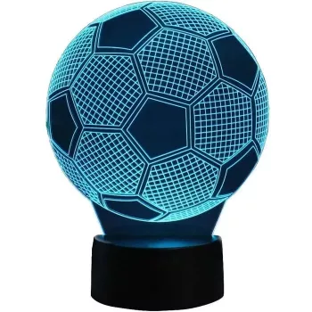 Elight ILU 3D Illusion LED naktinė lemputė su širdelės meškiuku, šilta šviesa (10x17cm), USB maitinimas