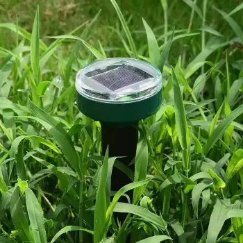 iLike Gardenera Saulės energija varomas ultragarsinis kurmių ir graužikų atbaidiklis 22,5x6,3 cm, 2 vnt. rinkinys sodui ir vejai