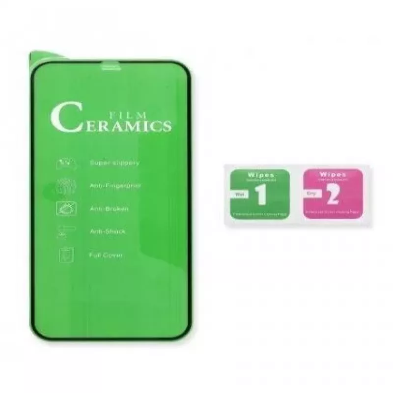 TakeMe Hard Ceramic Full Surface Screen Protector Glass, skirta Apple iPhone 11 Pro Max / iPhone XS Max