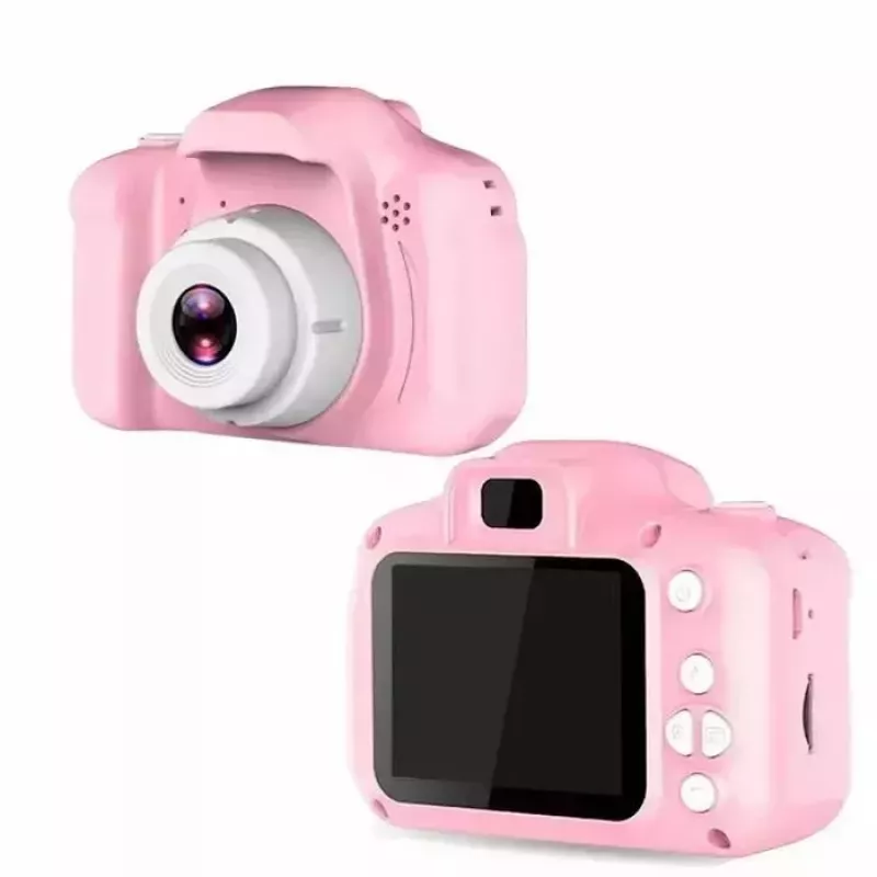 CP X2 Kids HD 1080p skaitmeninis fotoaparatas ir vaizdo kamera su MicroSD kortelės lizdu ir 2 colių spalvotu LCD ekranu