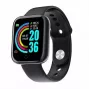 iWear M8 Smart & Fit Watch su pilnu lietimu 1.3'' IPS, širdies ritmu, kraujospūdžiu, socialiniais tinklais, juodas