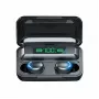WoW 5C Sport & Leisure Super-Fit TWS Bluetooth 5.1 Stereo Ausinės su HD Mikrofonu ir LED Įkrovimo USB